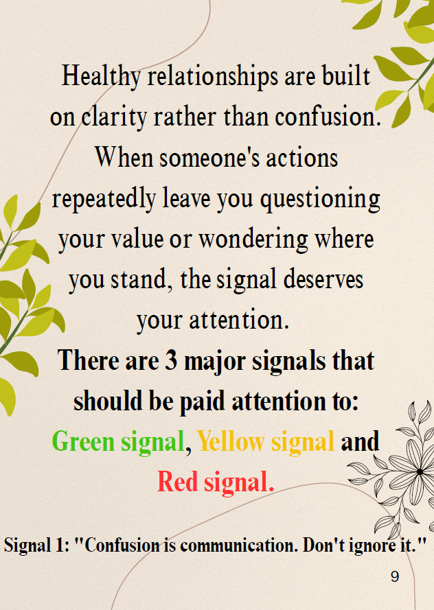 The Signal is Clear